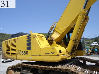 中古建設機械 中古 コマツ KOMATSU 油圧ショベル・バックホー １．０立米以上 PC650-6