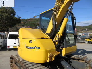 中古建設機械 中古 コマツ KOMATSU 油圧ショベル・バックホー ０．２－０．３立米 PC78US-10