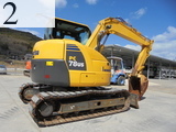 中古建設機械 中古 コマツ KOMATSU 油圧ショベル・バックホー ０．２－０．３立米 PC78US-8
