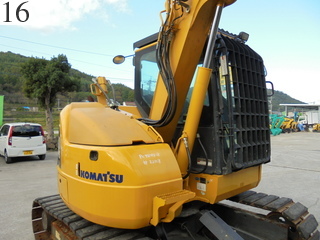 Used Construction Machine Used KOMATSU KOMATSU Forestry excavators Grapple / Winch / Blade PC78US-8