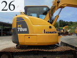 中古建設機械 中古 コマツ KOMATSU 油圧ショベル・バックホー ０．２－０．３立米 PC78US-8