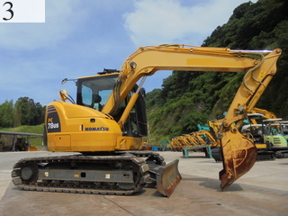 Used Construction Machine Used KOMATSU KOMATSU Demolition excavators Demolition backhoe PC78US-8