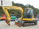中古建設機械 中古 コマツ KOMATSU 油圧ショベル・バックホー ０．２－０．３立米 PC78US-8