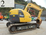 中古建設機械 中古 コマツ KOMATSU 油圧ショベル・バックホー ０．２－０．３立米 PC78US-8