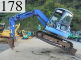 中古建設機械 中古 コマツ KOMATSU 油圧ショベル・バックホー ０．２－０．３立米 PC78UU-6E0