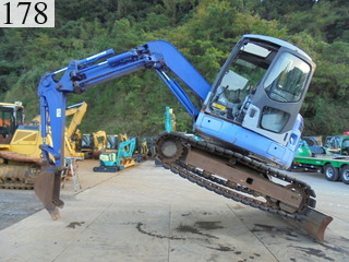 中古建設機械 中古 コマツ KOMATSU 油圧ショベル・バックホー ０．２－０．３立米 PC78UU-6E0