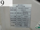 中古建設機械 中古 住友建機 SUMITOMO 油圧ショベル・バックホー ０．４－０．５立米 SH120-3