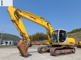 中古建設機械 中古 住友建機 SUMITOMO 油圧ショベル・バックホー ０．７－０．９立米 SH200-3