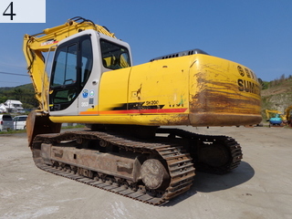 中古建設機械 中古 住友建機 SUMITOMO 油圧ショベル・バックホー ０．７－０．９立米 SH200-3