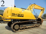 中古建設機械 中古 住友建機 SUMITOMO 油圧ショベル・バックホー ０．７－０．９立米 SH200-5