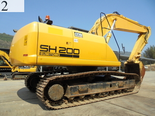 中古建設機械 中古 住友建機 SUMITOMO 油圧ショベル・バックホー ０．７－０．９立米 SH200-5