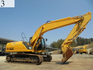中古建設機械 中古 住友建機 SUMITOMO 油圧ショベル・バックホー ０．７－０．９立米 SH200-5