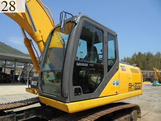 中古建設機械 中古 住友建機 SUMITOMO 油圧ショベル・バックホー ０．７－０．９立米 SH200-5