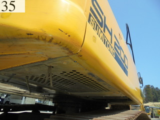 中古建設機械 中古 住友建機 SUMITOMO 油圧ショベル・バックホー ０．７－０．９立米 SH200-5