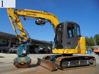 Used Construction Machine Used SUMITOMO SUMITOMO Forestry excavators Grapple / Winch / Blade SH75X-3B