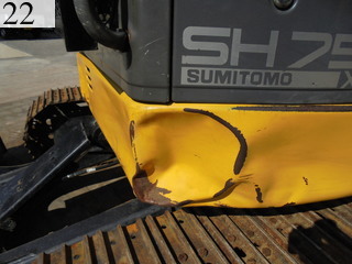 Used Construction Machine Used SUMITOMO SUMITOMO Forestry excavators Grapple / Winch / Blade SH75X-3B