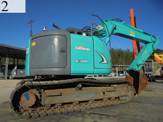 中古建設機械 中古 コベルコ建機 KOBELCO 油圧ショベル・バックホー ０．４－０．５立米 SK125SR