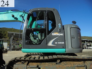 中古建設機械 中古 コベルコ建機 KOBELCO 油圧ショベル・バックホー ０．４－０．５立米 SK125SR