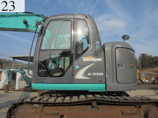 中古建設機械 中古 コベルコ建機 KOBELCO 油圧ショベル・バックホー ０．４－０．５立米 SK125SR