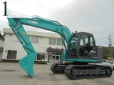 中古建設機械 中古 コベルコ建機 KOBELCO 油圧ショベル・バックホー ０．４－０．５立米 SK135SR-2