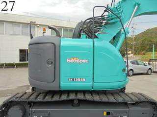 中古建設機械 中古 コベルコ建機 KOBELCO 油圧ショベル・バックホー ０．４－０．５立米 SK135SR-2