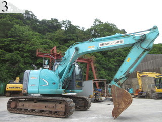 中古建設機械 中古 コベルコ建機 KOBELCO 油圧ショベル・バックホー ０．４－０．５立米 SK135SR-2