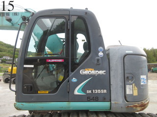 中古建設機械 中古 コベルコ建機 KOBELCO 油圧ショベル・バックホー ０．４－０．５立米 SK135SR-2