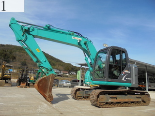 中古建設機械 中古 コベルコ建機 KOBELCO 油圧ショベル・バックホー ０．４－０．５立米 SK135SR-2