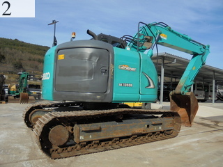 中古建設機械 中古 コベルコ建機 KOBELCO 油圧ショベル・バックホー ０．４－０．５立米 SK135SR-2