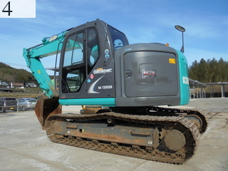 中古建設機械 中古 コベルコ建機 KOBELCO 油圧ショベル・バックホー ０．４－０．５立米 SK135SR-2
