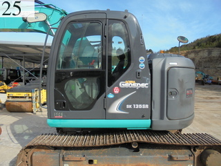 中古建設機械 中古 コベルコ建機 KOBELCO 油圧ショベル・バックホー ０．４－０．５立米 SK135SR-2