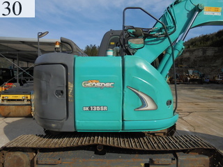 中古建設機械 中古 コベルコ建機 KOBELCO 油圧ショベル・バックホー ０．４－０．５立米 SK135SR-2