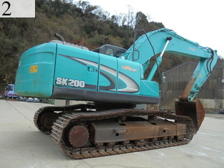 中古建設機械 中古 コベルコ建機 KOBELCO 油圧ショベル・バックホー ０．７－０．９立米 SK200-8