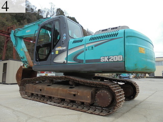 中古建設機械 中古 コベルコ建機 KOBELCO 油圧ショベル・バックホー ０．７－０．９立米 SK200-8
