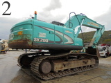 中古建設機械 中古 コベルコ建機 KOBELCO 油圧ショベル・バックホー ０．７－０．９立米 SK200-8