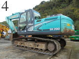 中古建設機械 中古 コベルコ建機 KOBELCO 油圧ショベル・バックホー ０．７－０．９立米 SK200-8