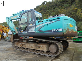 中古建設機械 中古 コベルコ建機 KOBELCO 油圧ショベル・バックホー ０．７－０．９立米 SK200-8