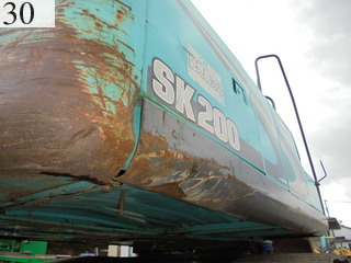 中古建設機械 中古 コベルコ建機 KOBELCO 油圧ショベル・バックホー ０．７－０．９立米 SK200-8