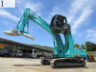 中古建設機械 中古 コベルコ建機 KOBELCO マテリアルハンドリング機 マグネエース仕様 SK210DLC-8