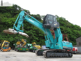 Used Construction Machine Used KOBELCO KOBELCO Material Handling / Recycling excavators Magnet Ace SK210DLC-8