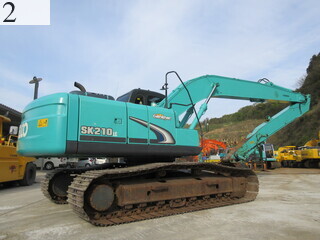 中古建設機械 中古 コベルコ建機 KOBELCO 油圧ショベル・バックホー ０．７－０．９立米 SK210LC-8