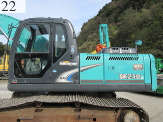 中古建設機械 中古 コベルコ建機 KOBELCO 油圧ショベル・バックホー ０．７－０．９立米 SK210LC-8