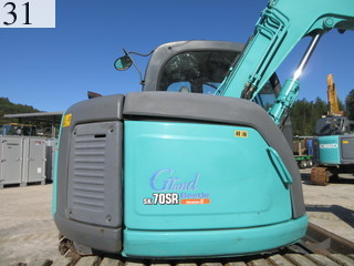 中古建設機械 中古 コベルコ建機 KOBELCO 油圧ショベル・バックホー ０．２－０．３立米 SK70SR-1ES