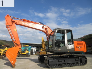 中古建設機械 中古 日立建機 HITACHI 油圧ショベル・バックホー ０．４－０．５立米 ZX110-3