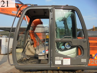 中古建設機械 中古 日立建機 HITACHI 油圧ショベル・バックホー ０．４－０．５立米 ZX120-3