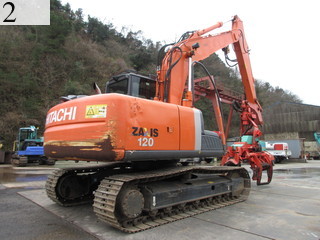 Used Construction Machine Used HITACHI HITACHI Forestry excavators Harvester ZX120-3