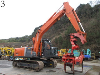 Used Construction Machine Used HITACHI HITACHI Forestry excavators Harvester ZX120-3