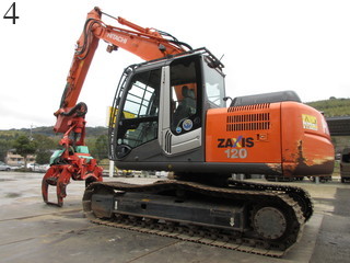 Used Construction Machine Used HITACHI HITACHI Forestry excavators Harvester ZX120-3