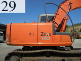 中古建設機械 中古 日立建機 HITACHI 油圧ショベル・バックホー ０．４－０．５立米 ZX120