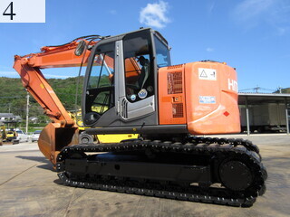 中古建設機械 中古 日立建機 HITACHI 油圧ショベル・バックホー ０．４－０．５立米 ZX135US-3